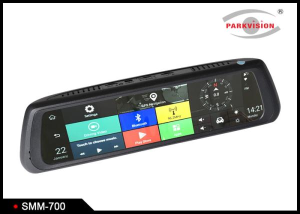 Android 5.0 Car Rearview Mirror DVR Full HD 1080P WIFI GPS G-sensor Recycle