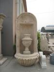 Antique Elephant Head Stone Marble Wall Water Fountain