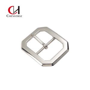 Quality Square Silver Center Bar Belt Buckles Length 7cm Erosion Resistant 49.6g wholesale