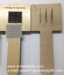 Affordable quality precision steel rule dies on plywood base