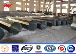 Quality 6mm Octagonal 132KV 15m 30m Steel Power Pole wholesale