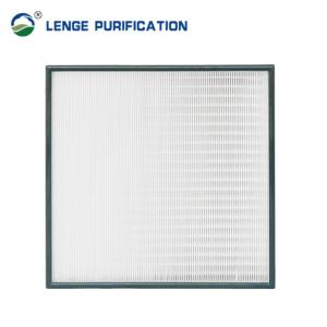 China 99.9995 % Aluminum EVA Spacer Compact Ulpa Filter U15 For Cleam Room on sale