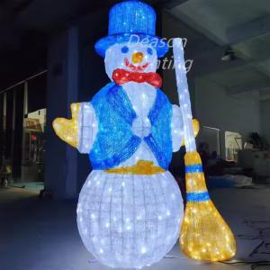 Quality Outdoor lighted snowman christmas decorations wholesale
