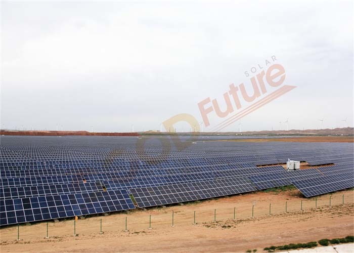 24VDC 90 Modules Simple Solar Auto Tracking System With 5 Supporting Points