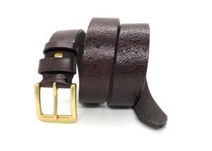 Quality 40mm Mens Casual Leather Belt With Alloy Pin Buckle wholesale