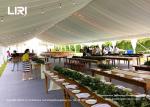 New Party Tent 12x42m White Color Aluminum Tent For Outdoor Wedding Events