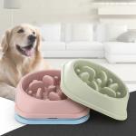 Non Slip Slow Eating Dog Bowl 18.5*20*4.5cm Pet Supplies Accessories