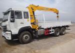 10 Wheels 10T Truck Bed Mounted Crane Straight Boom Q235 Carbon Steel Box
