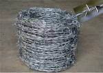 4 Points 2 Strands Electrical Galvanised Barbed Wire Double Twist