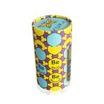 PMS Color Round Paper Tube Packaging BPA Free Spot UV Embossing