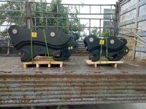 Quality 4 - 45 ton Excavator Bucket Quick Coupler ISO Mini Digger Quick Hitch wholesale