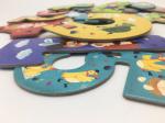 Custom Educational Kids Toy Scrapbook Photo Album Double Sides Printing