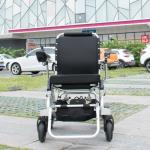 Aluminium Auto Folding Electric Wheelchair With Brushless Motor