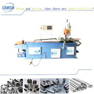 Hydraulic CNC Pipe Cutting Machinery Servo Feeding
