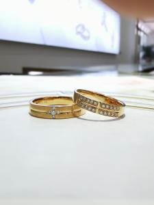 Quality Polished Innerwall Personalized Couple Rings wholesale