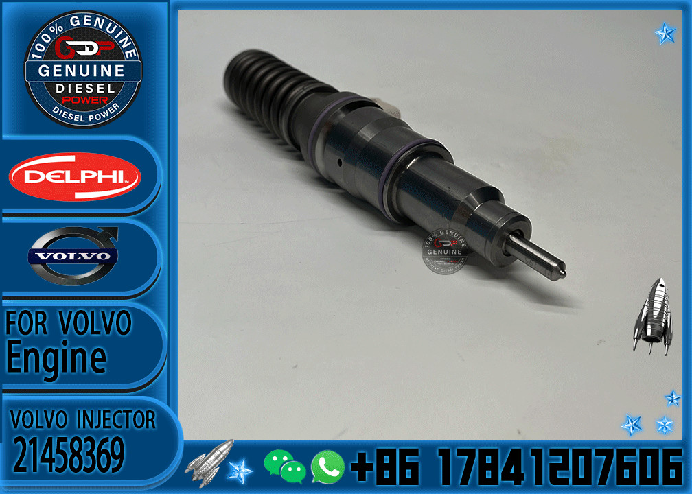 Diesel Fuel Injector 21458369 22499124 22717954 For VOLVO D13/D16 Engine