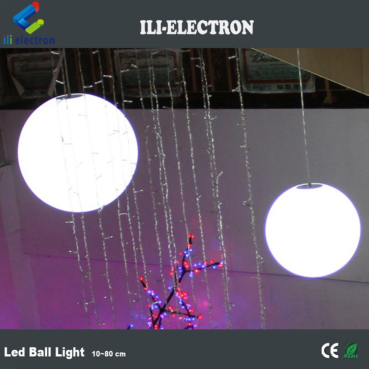 10~60 cm 16 colors changing led drop ball