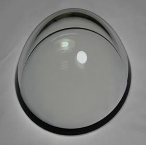 Quality 50mm Diameter Half Ball Lens Spherical Lens With Waterproof Transparency wholesale