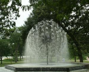 Quality Rolling Ball Water Dandelion Fountain Home Garden High Spray wholesale