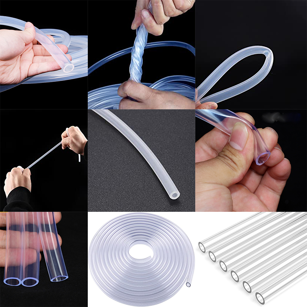 Clear Flexible Vinyl Hose with High Temperature Resistance and Chemical Protection