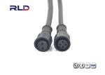 M6/M8/M12 Straight Plug IP67 Waterproof Cable Connectors Male Female 22-16AWG