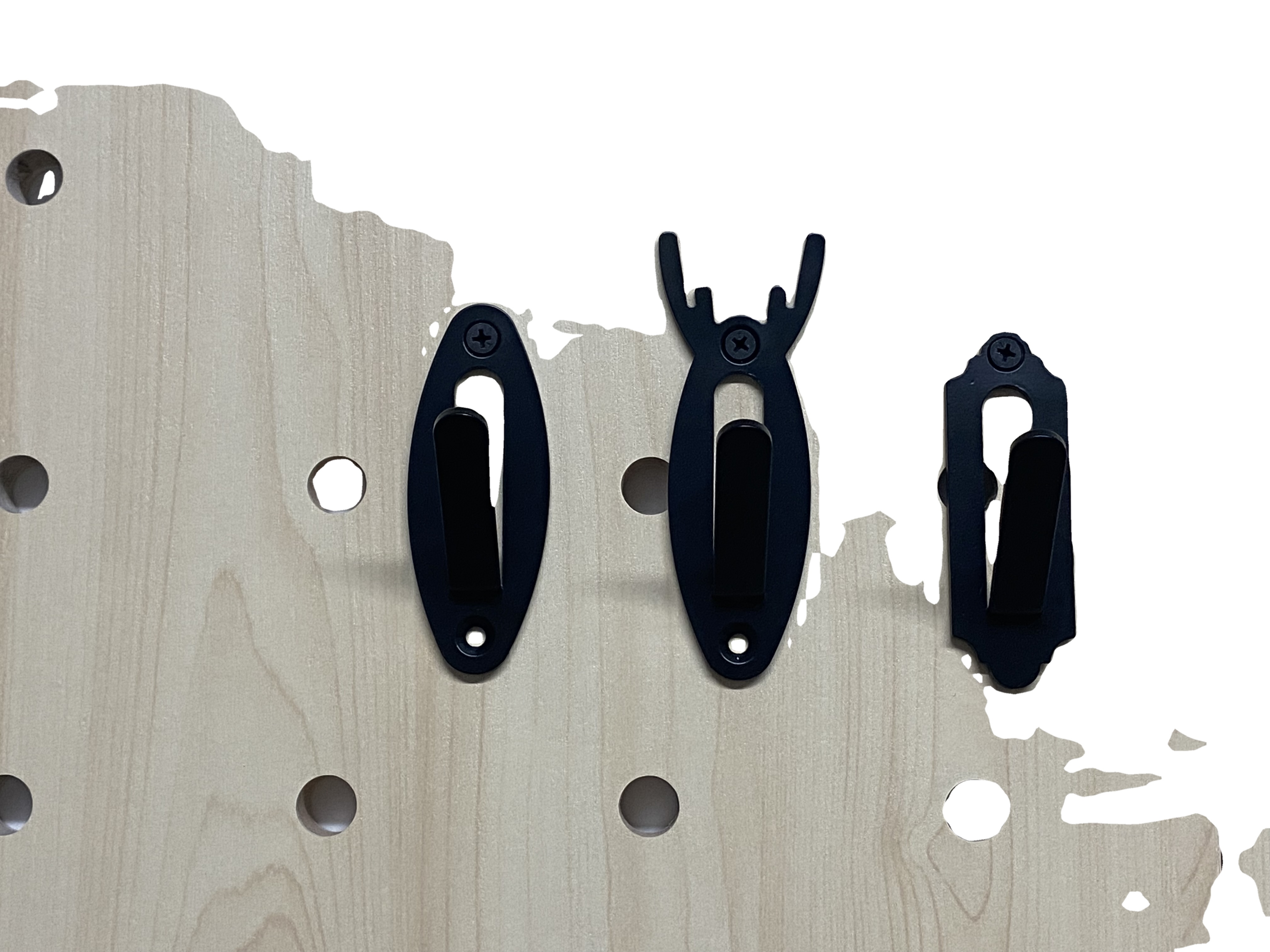 Decorative Wall Mounted Bracket for Showcasing Deer Antelopes and Other Animal Skulls