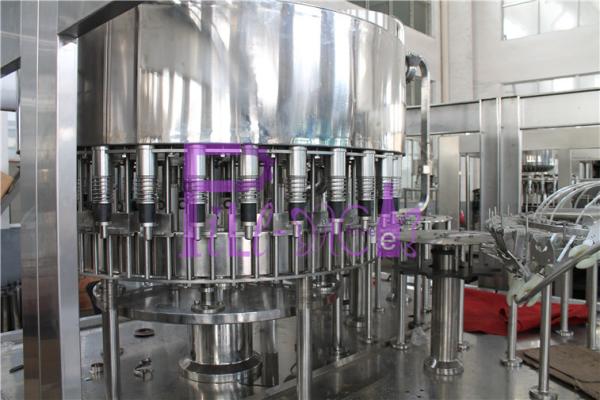 Industrial Monoblock Filling Machine Semi Automatic Soft Drink Bottling