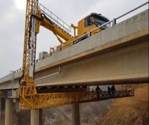 Quality 8x4 Bridge Inspection Vehicle Euro III/IV 22M With Arm And FAW Chassis wholesale