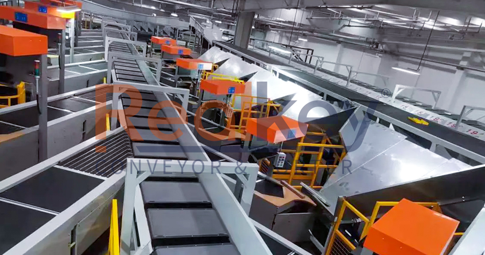 Advanced Loop-Type Cross Belt SorterEngineered for Precision and Warehouse Efficiency