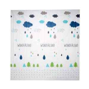 Quality Wonderland Walmart bathroom 70 x 72 inches Disposable shower curtains With Hooks wholesale