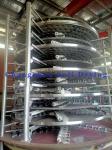 Contra-Flow Amino Acid Disc Continuous Dryer Equipment for Agricultural