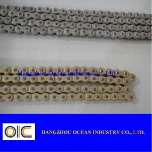 Quality Nature / Black / Blue Yellow Motorcycle Transmission Chain Sprocket Kit wholesale