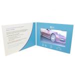 Book Shaped LCD Video Brochure Magnetic Switch For Marketing Events