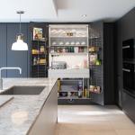 Contemporary Design Style Wood Wine Bar Cabinet for Living Room Furniture