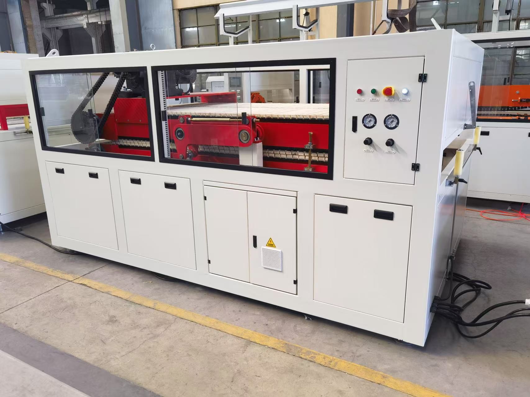 PVC Trunking Profile Extrusion Line PVC Cable Trunking Making Machine PVC Profile Extrusion Line
