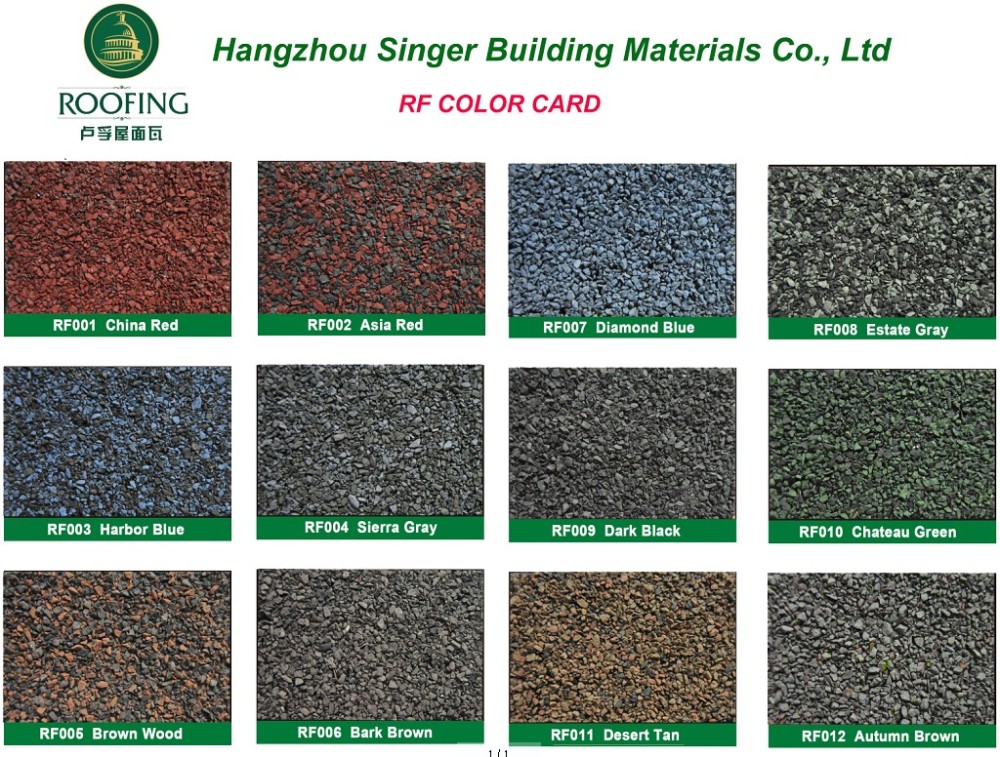Asphalt Shingle Roof Tiles