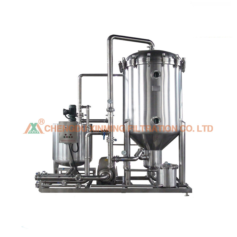 HM Supreme Quality Candle Filter Press Machine 1350x600x1000mm Dimension