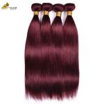 8Inch-30Inch 99j Burgundy Wig Body Wave Human Hair Extensions