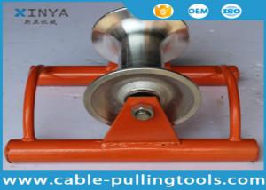 Quality Straight Line Cable Tray Roller , Trench Roller With Aluminum Wheel wholesale