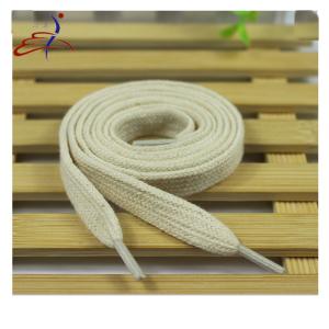 Quality Raw White 120cm Length Cotton Cord Macrame Rope 10mm Shoe Laces wholesale