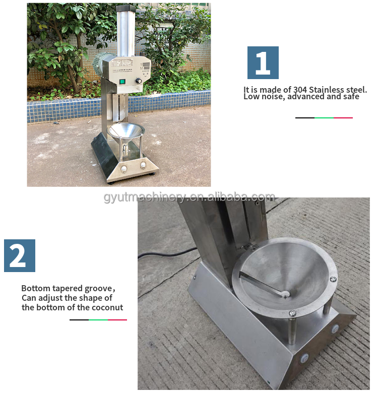 Restaurant Coconut Peeling Machine for Malaysia Market at Affordable