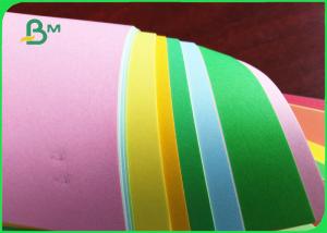 Quality 80gsm Virgin Colour Bristol Paper Color Offest Paper 550 x 645mm for Hand art wholesale