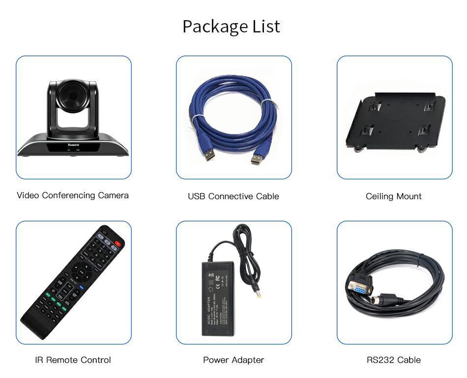 Wholesale Professional 20X Optical Zoom 1080P PTZ Video Conference Camera