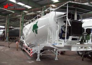 Quality 12 Wheels 45cbm Bulk Cement Semi Trailer 4 Inches Discharging Hose Diameter wholesale
