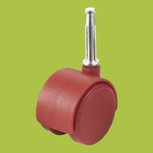 Quality high quality furniture casters long insert stem red caster wholesale