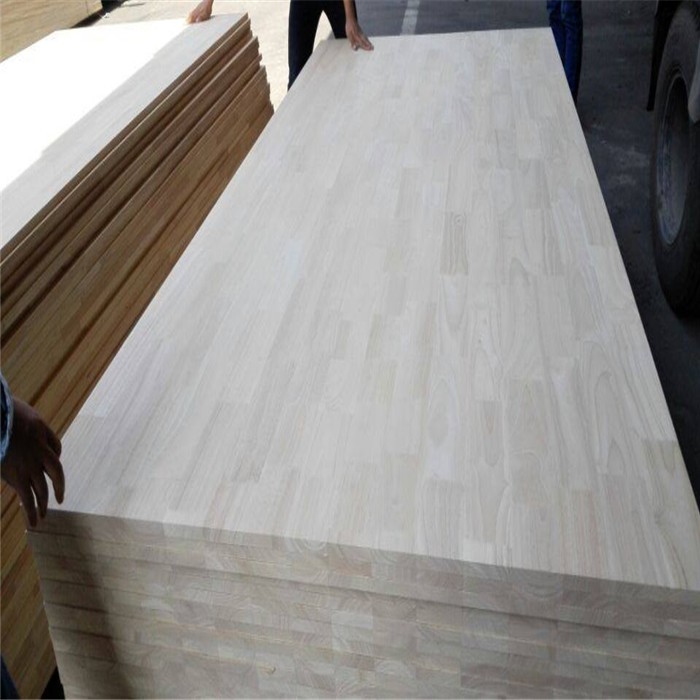 Rubber Wood Finger Joint Board Indoor Natural Color AA AB BB BC