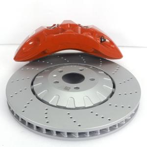 Quality Carbon-Ceramic Pads Material Racing Brake Caliper Excellent Dust Resistance for Audi Q7 wholesale