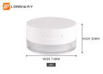 30g Empty Loose Powder Container Round Cosmetic Jar for Cosmetic Packaging