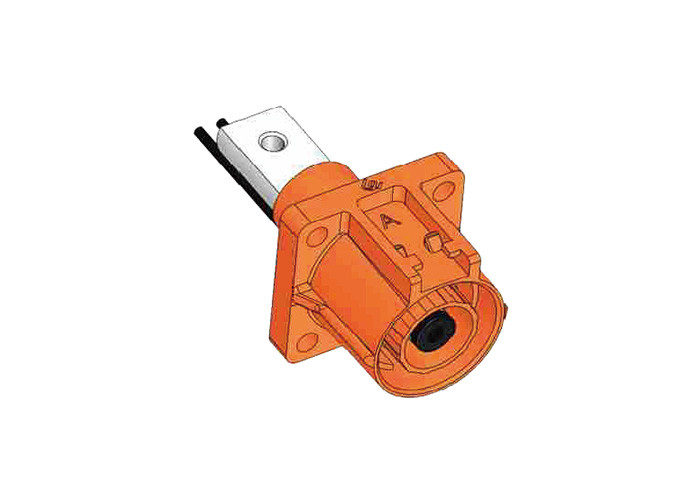 1Pin Waterproof Battery Connectors , DIN EN60529 Motorcycle Battery Connector