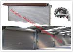 Full Height Motorized Rolling Shutter Industrial Garage Doors Steel Lifting Door